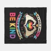 Couverture Polaire Dans Un Monde Où Vous Pouvez Être N'Importe Quoi Ê (Devant (Horizontal))