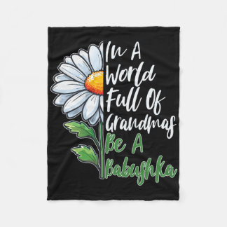 Couverture Polaire Dans Un Monde Plein De Grandmas Soyez Un Russe Byb