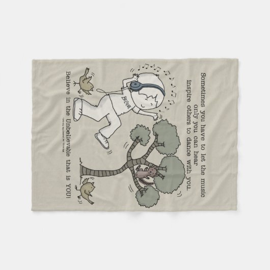 Couverture Polaire Danse (Devant (Horizontal))