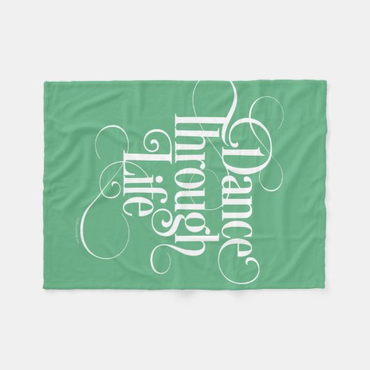 Couverture Polaire Danse à travers la vie (Devant (Horizontal))