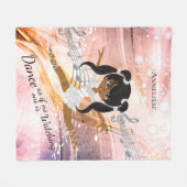 Couverture Polaire Danse Ballerina Girl - Danse (Devant (Horizontal))