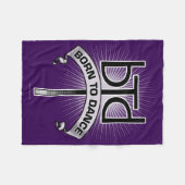 Couverture Polaire Danse born (Devant (Horizontal))