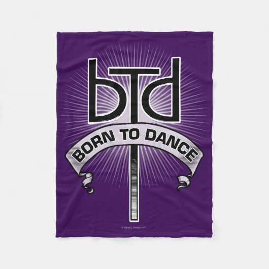 Couverture Polaire Danse born (Devant)