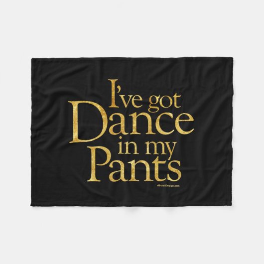 Couverture Polaire Danse Dans Mon Pantalon (Devant (Horizontal))