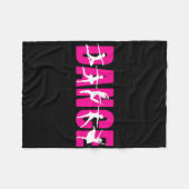 Couverture Polaire Danse - Danse Danseuse Amour (Devant (Horizontal))