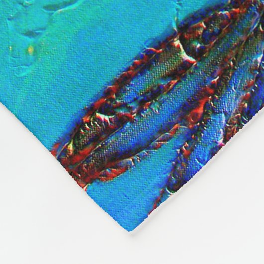 Couverture Polaire Danse de libellule (Coin)