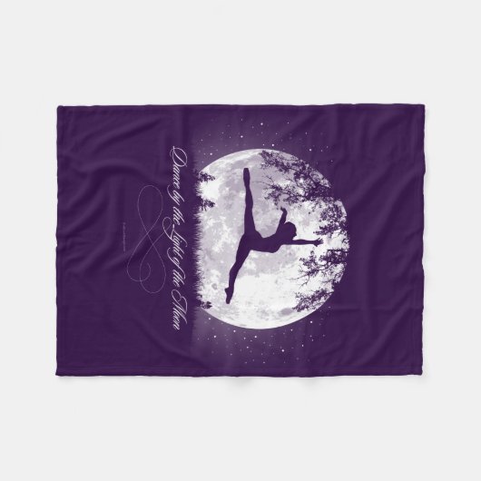 Couverture Polaire Danse de lune (Devant (Horizontal))