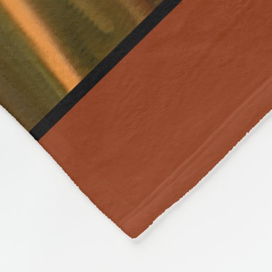 Couverture Polaire Danse des cactus art Abstrait (Coin)