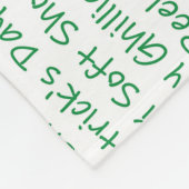 Couverture Polaire Danse d'Irlandais (Coin)