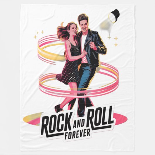 Couverture Polaire Danse en couple (Devant)
