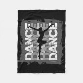 Couverture Polaire Danse et Lettres (danse) (Devant)