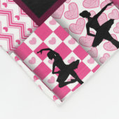 Couverture Polaire Danse - ma passion Ballet Danser Ballerinas Girl (Coin)