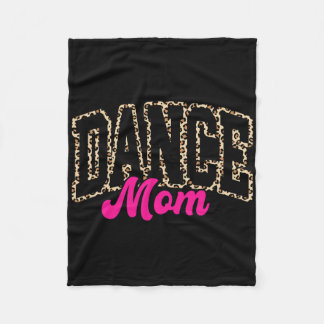 Couverture Polaire Danse Maman Leopard Danser Maman Vie Filles Femmes