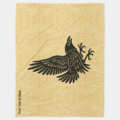 Couverture Polaire Danse Norse Raven (Devant)