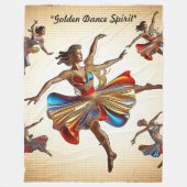 Couverture Polaire "Danse pour Inspirer les Âmes" (Devant)