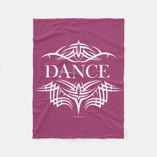 Couverture Polaire Danse tribale (Devant)