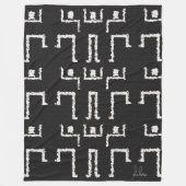 Couverture Polaire Danse tribale (Devant)