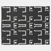 Couverture Polaire Danse tribale (Devant (Horizontal))