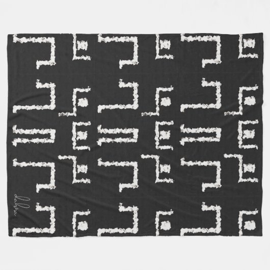 Couverture Polaire Danse tribale (Devant (Horizontal))