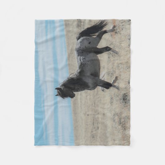 Couverture Polaire Danser dans le vent (Devant)