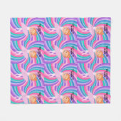 Couverture Polaire Danseur Ballerina (Devant (Horizontal))