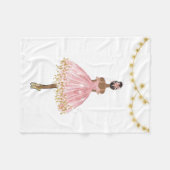 Couverture Polaire Danseur de ballet (Devant (Horizontal))