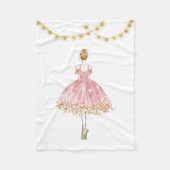 Couverture Polaire Danseur de ballet (Devant)