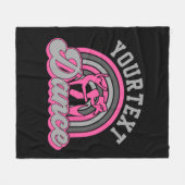 Couverture Polaire Danseur de ballet AJOUTER DU TEXTE Danse classique (Devant (Horizontal))