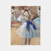 Couverture Polaire Danseur de ruban bleu, Edgar Degas (Devant)
