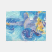 Couverture Polaire Danseur de ruban d'année bissextile (Devant (Horizontal))