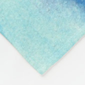 Couverture Polaire Danseur de ruban d'année bissextile (Coin)