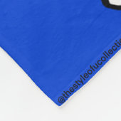 Couverture polaire Danseur Jaune & Bleu 2 (Coin)