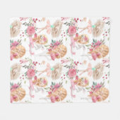 Couverture Polaire Danseurs de ballet (Devant (Horizontal))