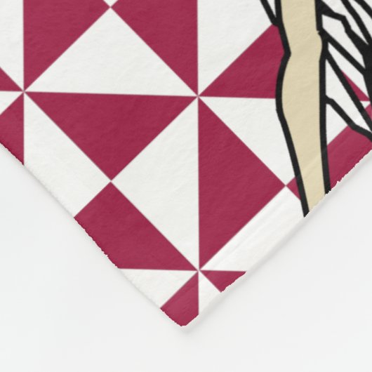 Couverture Polaire Danseurs de tango (Coin)