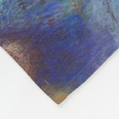 Couverture Polaire Danseurs en bleu, Edgar Degas (Coin)