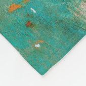 Couverture Polaire Danseurs en vert par Edgar Degas (Coin)