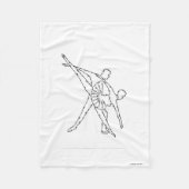 COUVERTURE POLAIRE DANSEURS - MINIFACES (Devant)