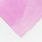 Couverture Polaire Danseurs Rose et Bleu Abstrait Ballerina Blanket (Coin)