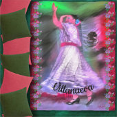 Couverture Polaire Danseuse mexicaine 0175