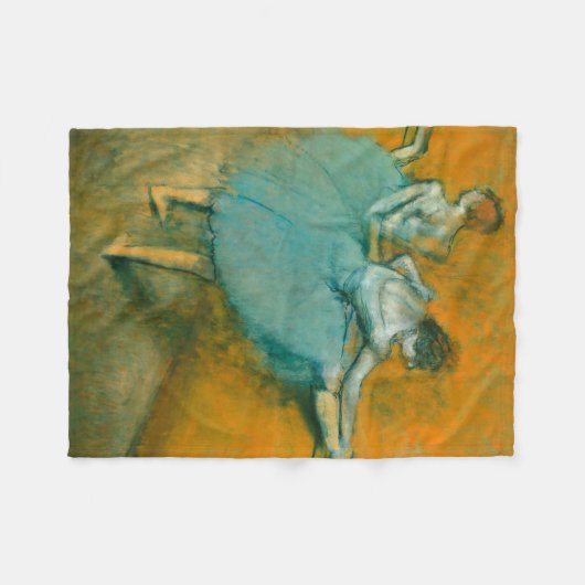 Couverture Polaire Danseuses au Bar Ballet (Devant (Horizontal))