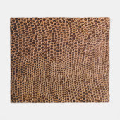 Couverture Polaire dark leather background (Devant (Horizontal))