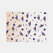 Couverture Polaire Dart Gun Battle War Boys Motif cible (Devant (Horizontal))