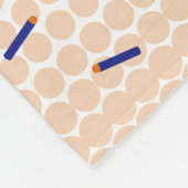 Couverture Polaire Dart Gun Battle War Boys Motif cible (Coin)