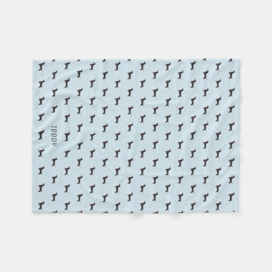 Couverture Polaire Daschund Chiens Motif (Devant (Horizontal))