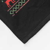 Couverture Polaire Dasher Dancer Prancer And Bourbon Whiskey Funny Ch (Coin)