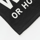 Couverture Polaire Dasher Dancer Prancer And Bourbon Whiskey Funny Ch (Coin)