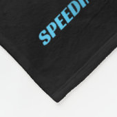 Couverture Polaire Dasher Reindeer Christmas Speeding Fun  (Coin)