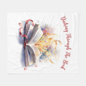 Couverture Polaire Dashing Through the Book (Devant (Horizontal))