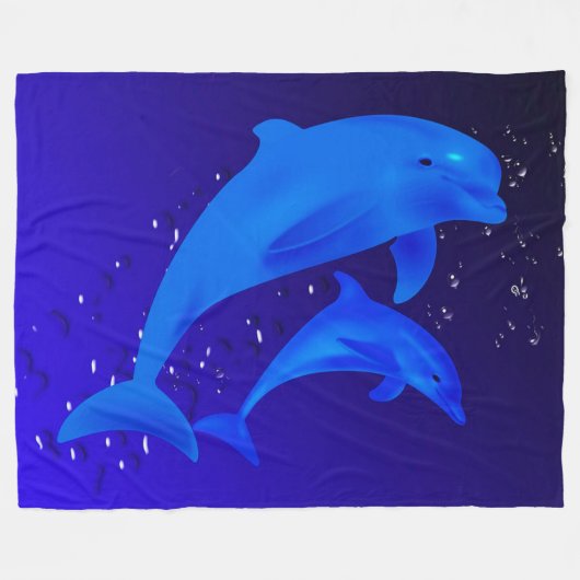 Couverture Polaire Dauphin (Devant (Horizontal))