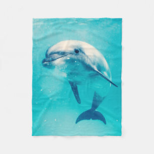 Couverture Polaire Dauphin de Bottlenosed sous-marin